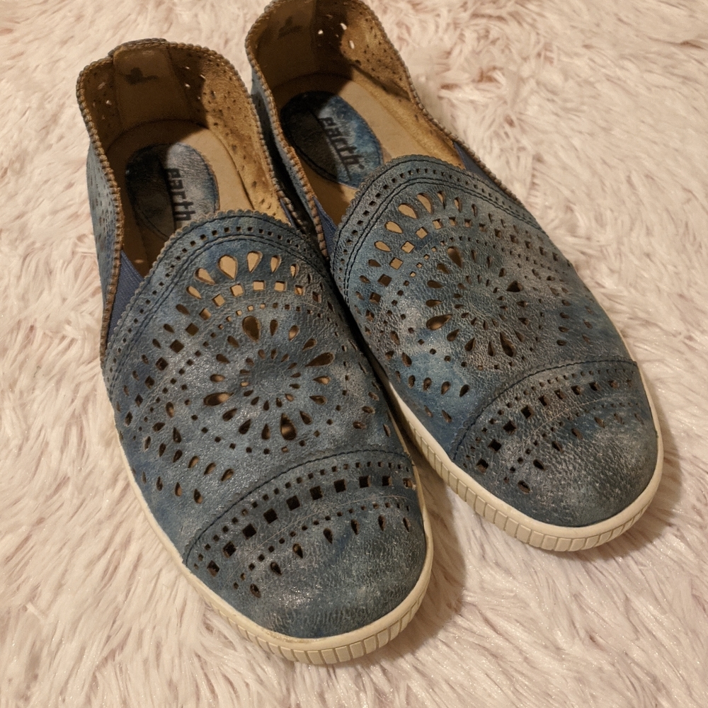Earth Tayberry Slip-on Shoes Denim